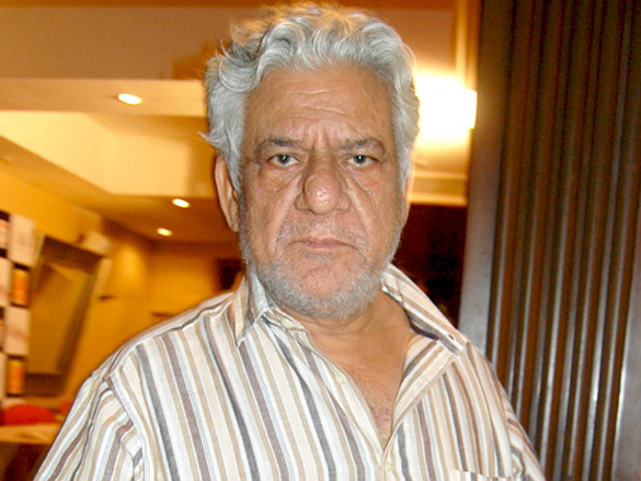 om puri at the press meet of khap 4