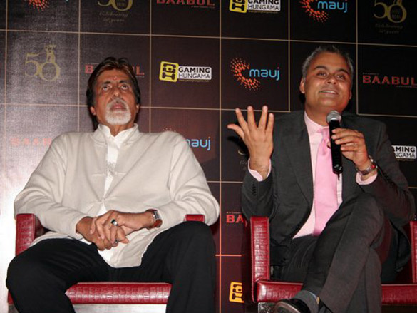 amitabh bachchan launches online and mobile game of baabul 6