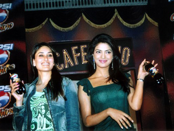 kareena and priyanka at cafe chino launch 5