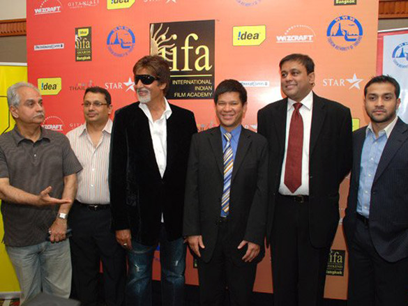 amitabh bachchan at the press conference of iifa awards 2008 2