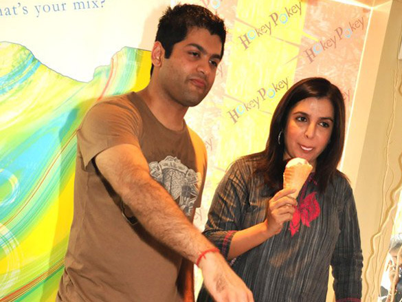 sajid khan and farah khan at the launch of hokey pokey 3