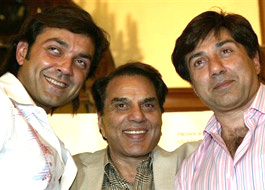 Dharmendra, Sunny and Bobby Deol to feature in Anil Sharma’s 3D flick Masters