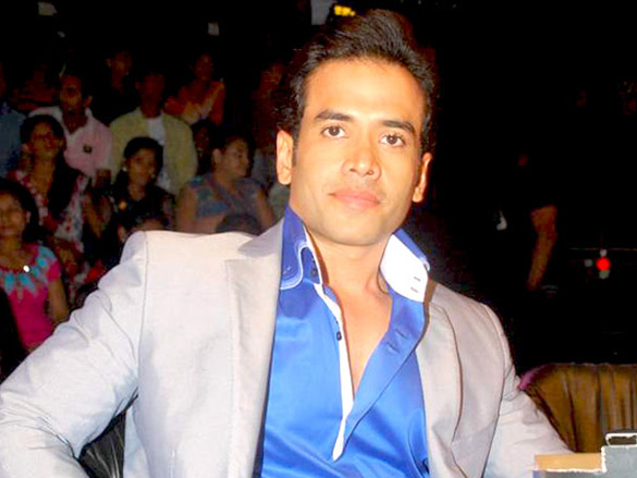 tusshar and shreyas on the sets of indias got talent 3