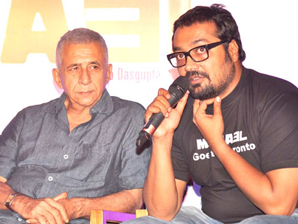 naseruddin and anurag at michael movie first look launch 3