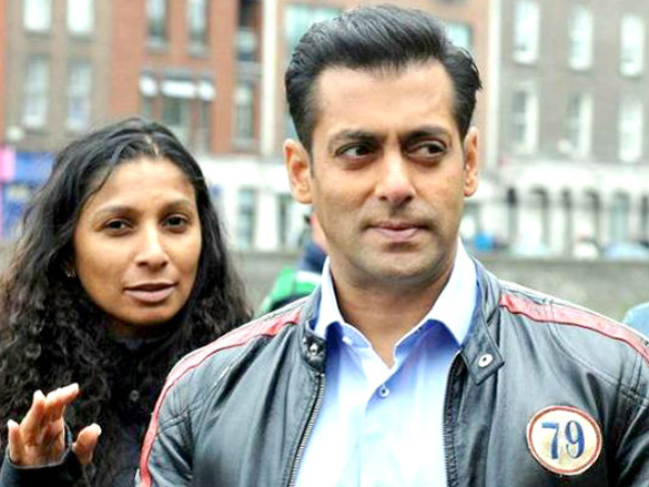 on the sets of ek tha tiger 3