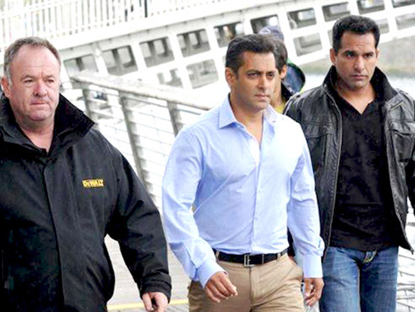 on the sets of ek tha tiger 7