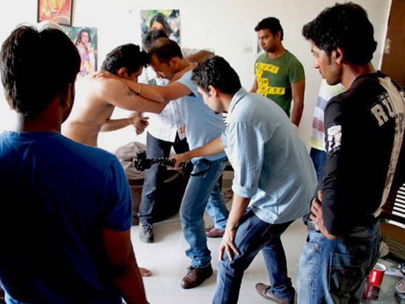 on the sets of not a love story 5