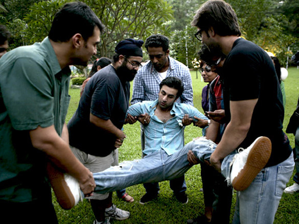 on the sets of barfee 8