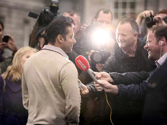 on the sets of ek tha tiger 18