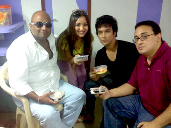 on the sets of tukkaa fitt 10