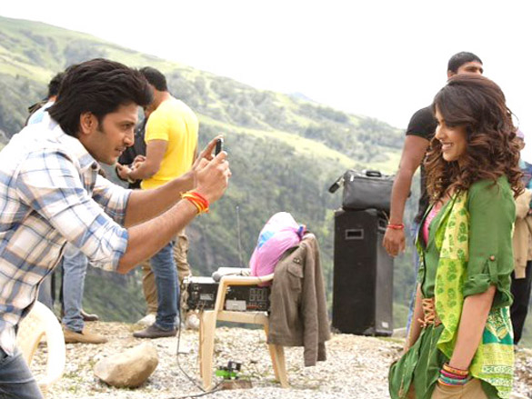 on the sets of tere naal love ho gaya 12