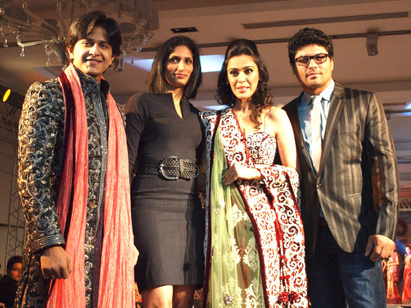 riyaz gangjis bridal collection event in delhi 2