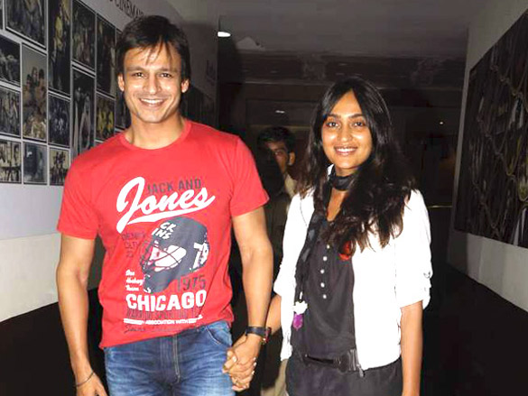 vivek oberoi and arshad warsi at the dirty picture screening 2