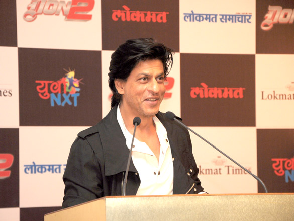 shahrukh khan promotes his film don 2 in nagpur 3