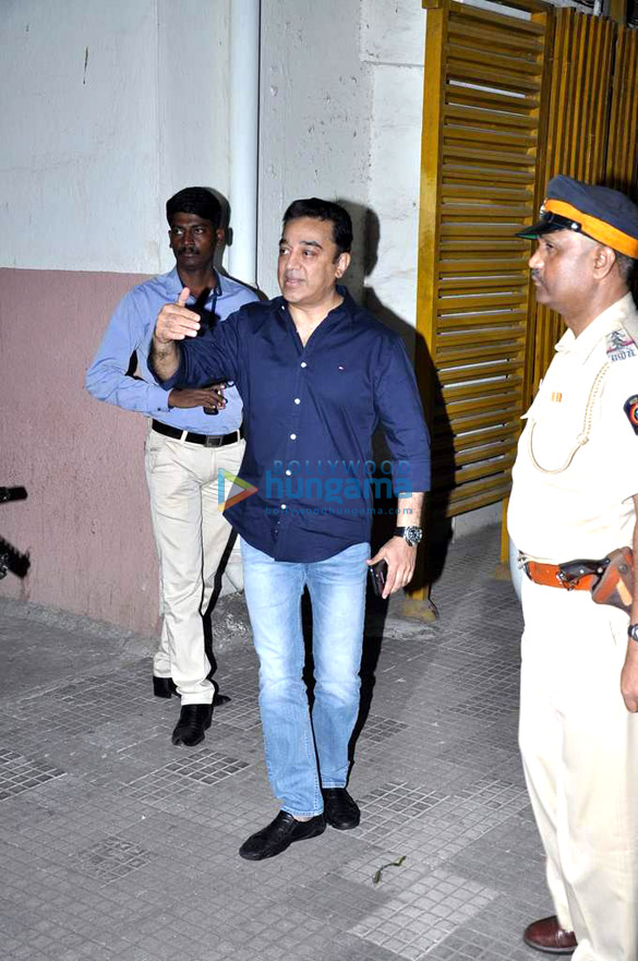 salman khan rekha at vishwaroops screening 8