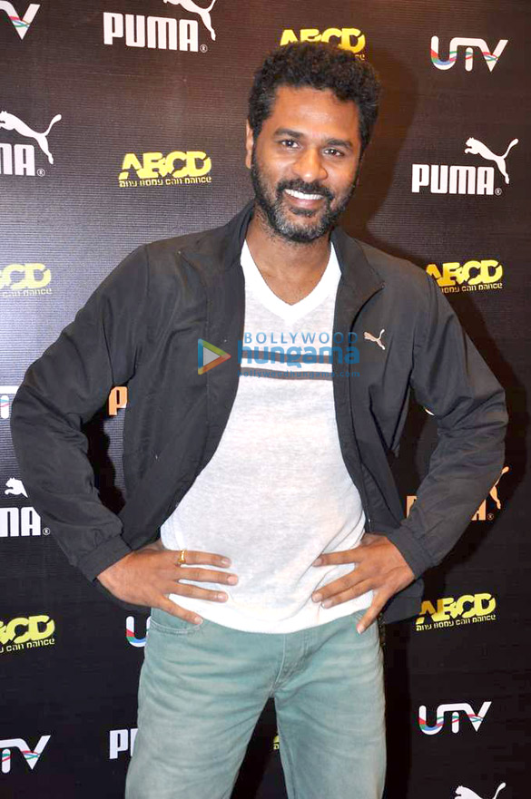 prabhu dheva promotes abcd any body can dance at puma store 2