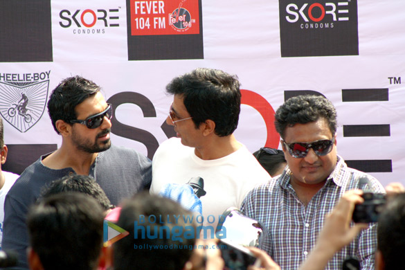 promotions of shootout at wadala at a bike rally 2