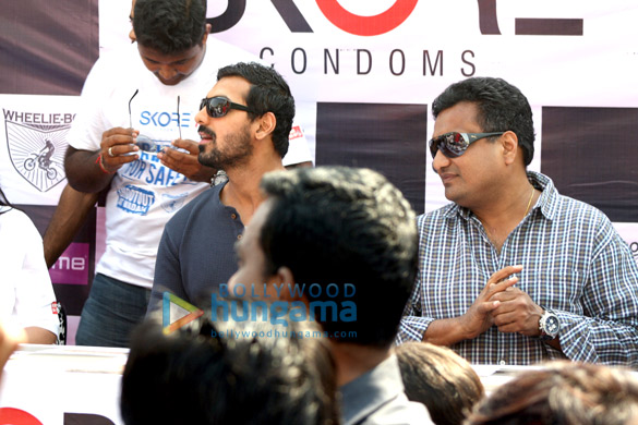promotions of shootout at wadala at a bike rally 3