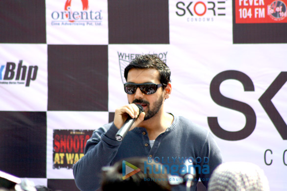 promotions of shootout at wadala at a bike rally 4