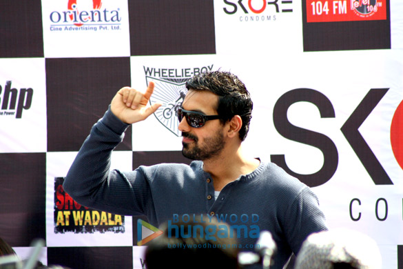 promotions of shootout at wadala at a bike rally 8