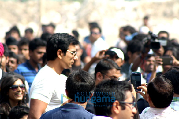 promotions of shootout at wadala at a bike rally 9