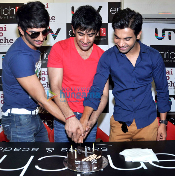 sushant amit raj snapped at enrich salons academy 3