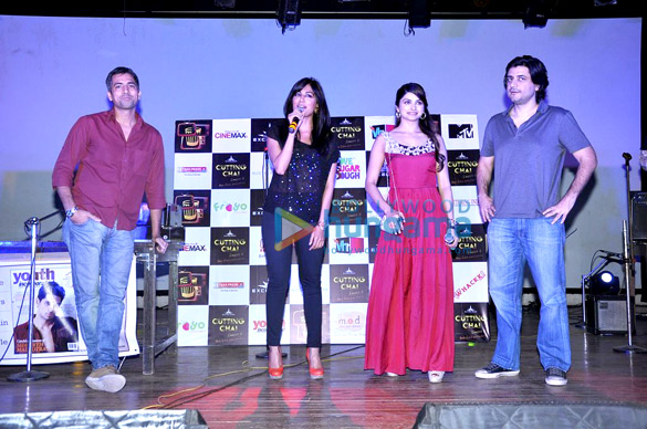 chitrangda prachi at national colleges festival cutting chai 4