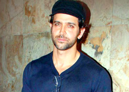 Hrithik shoots despite having severe knee pain Hrithik shoots despite having severe knee pain