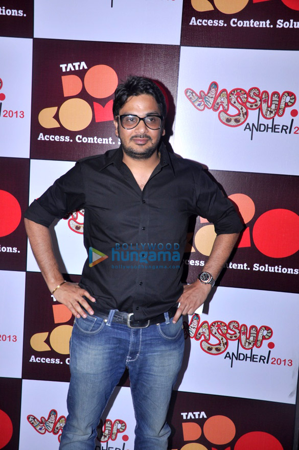 amit sadh raj kumar yadav hansal mehta at wassup andheri 2013 festival 7