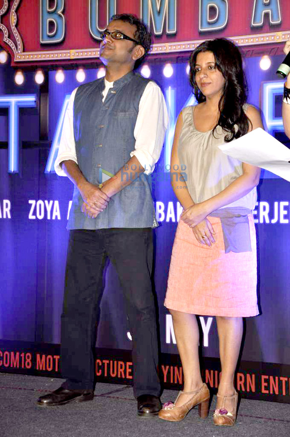 karan anurag zoya dibakar attend promo launch of bombay talkies 4