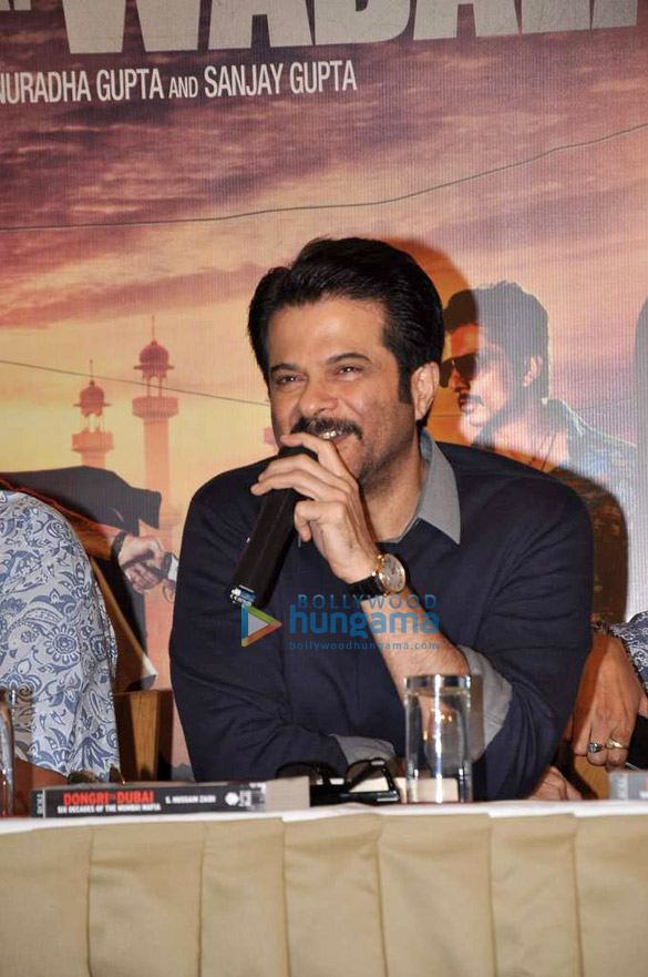 anil manoj sonu sood at the press conference of shootout at wadala 7