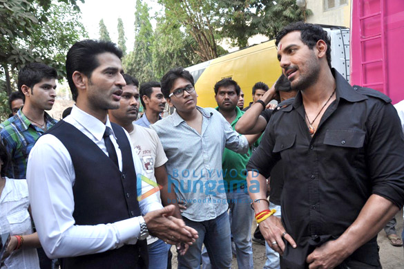 john abraham snapped promoting shootout at wadala 4