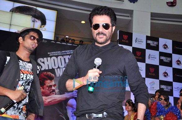 john anil tusshar promote shootout at wadala at infinity mall malad 5