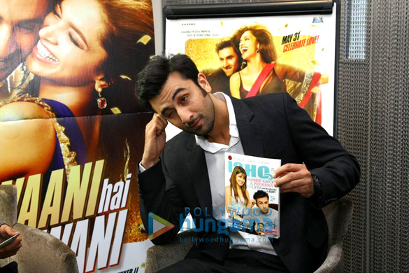 ranbir kapoor promotes yeh jawaani hai deewani in london 5
