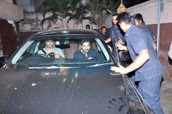 john abraham promotes shootout at wadala at gaiety 10