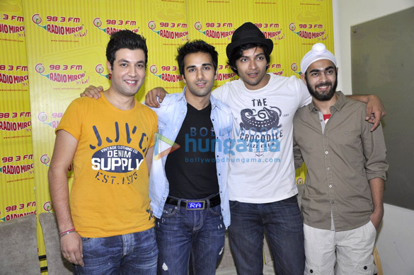 promotion of fukrey at 98 3 fm radio mirchi 3