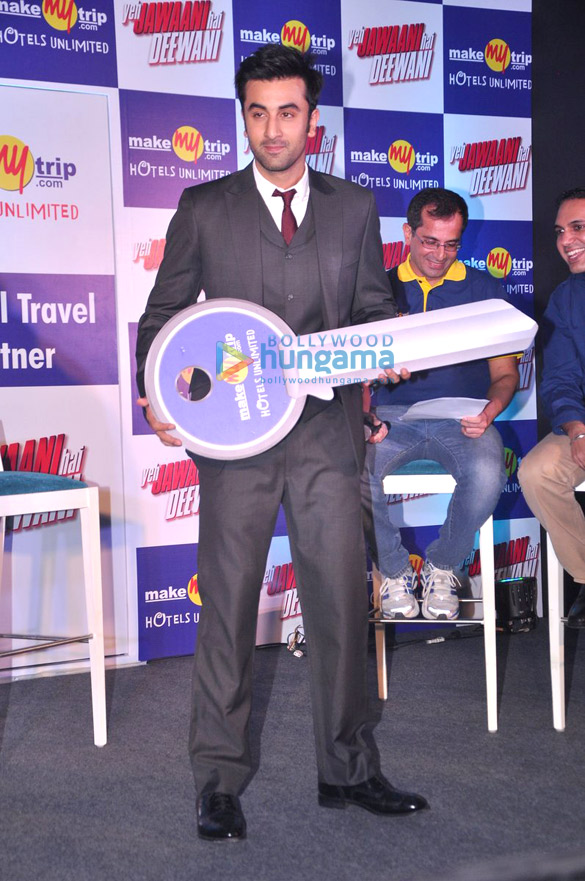 Ranbir Kapoor promotes Yeh Jawaani Hai Deewani at MakeMyTr…