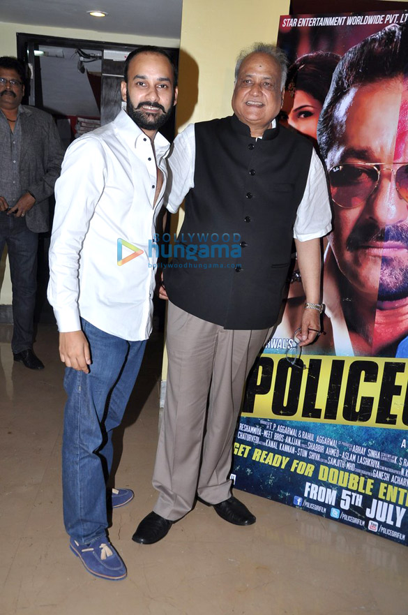priya dutt kumar gaurav at the first look launch of policegiri 10