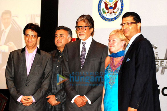 big b at the press conference of the great gatsby in gujarat 3