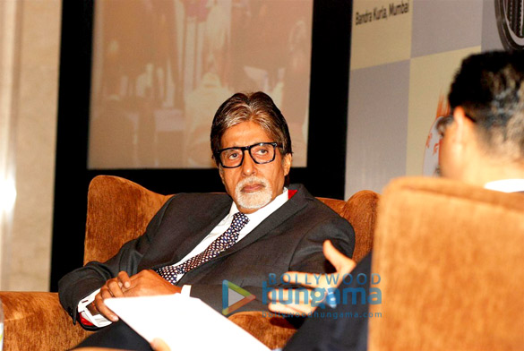 big b at the press conference of the great gatsby in gujarat 12
