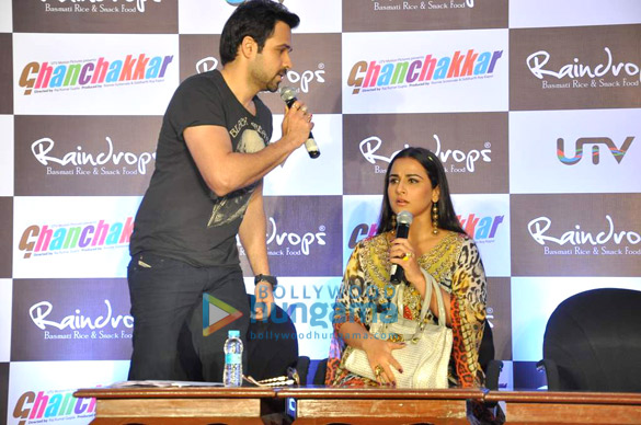 vidya emraan at the promotion of ghanchakkar 8