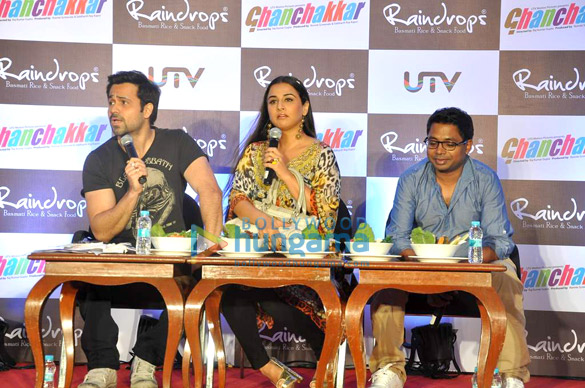 vidya emraan at the promotion of ghanchakkar 9
