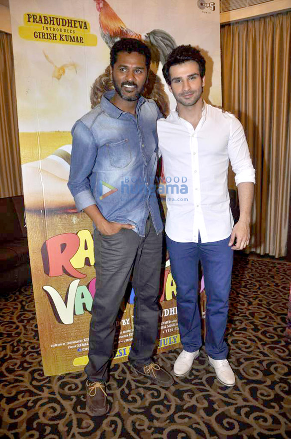 girish taurani prabhu dheva promote ramaiya vastavaiya 2