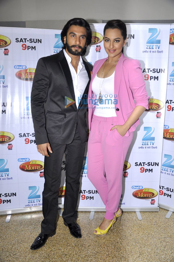 ranveer sonakshi promote lootera on did super moms 8
