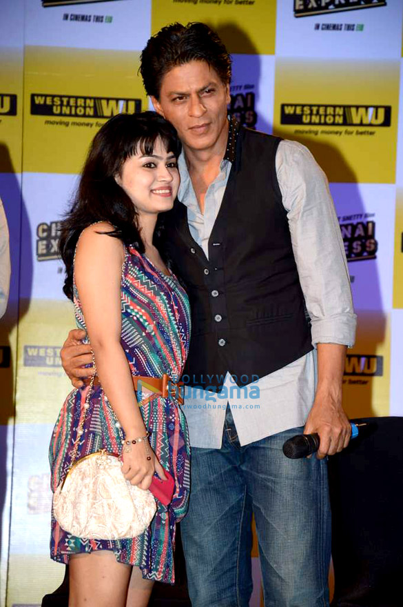 shahrukh promotes chennai express in association with western union 9
