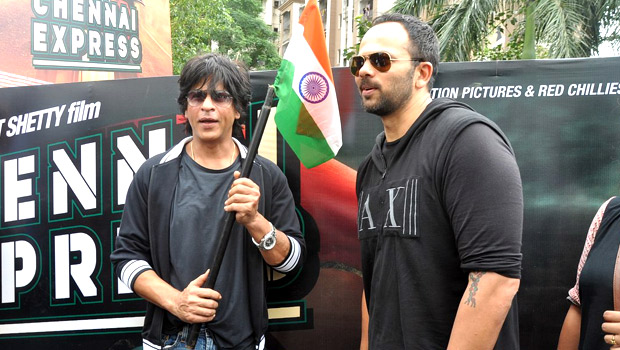 SRK-Rohit At IMAX Maratha Mandir Inox