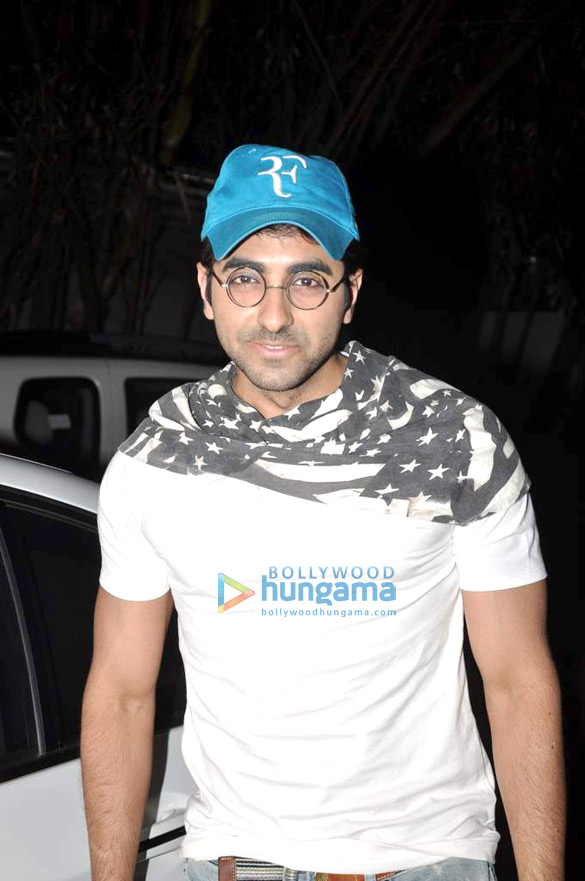 abhishek john uday nargis at the screening of madras cafe 4