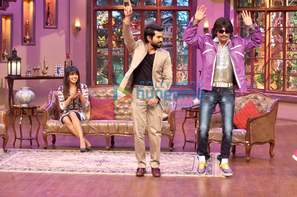 priyanka ram charan promote zanjeer on comedy nights with kapil 6