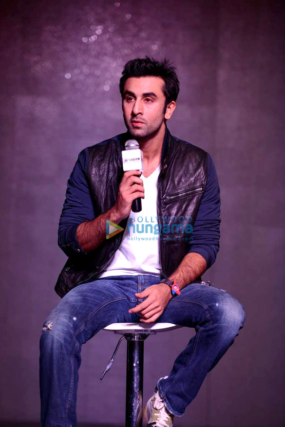 ranbir at the launch of song aare aare from film besharam 3