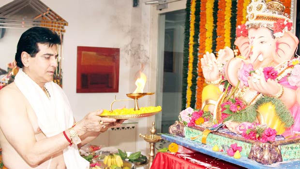 Jeetendra-Shraddha-Nana Celebrate Ganesh Chaturthi